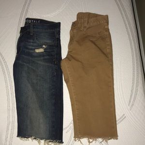 American eagle jean shorts (2 for 1)